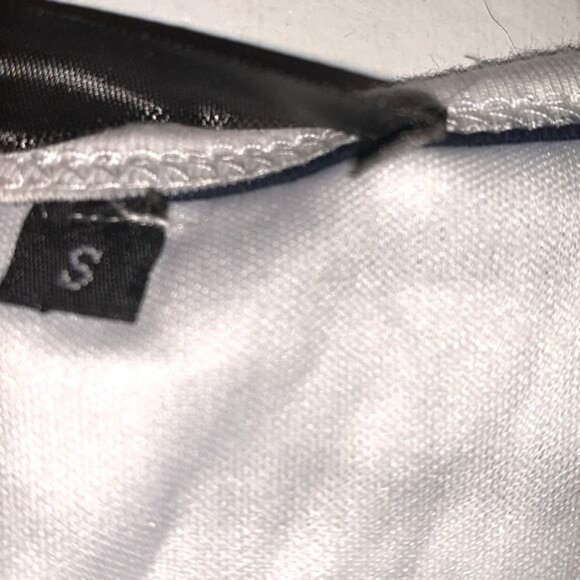 BTFBM Womens Striped Short Sleeve Bodycon Dress Black & White S - Picture 3 of 10